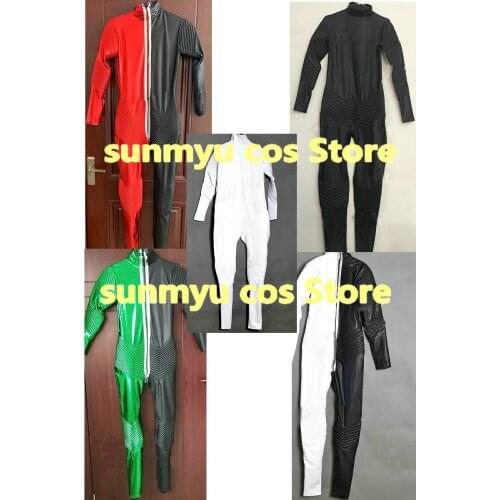 Masked Rider Kamen Rider W Joker Bodysuits Five Colors Cosplay Costume,Custom Size Halloween