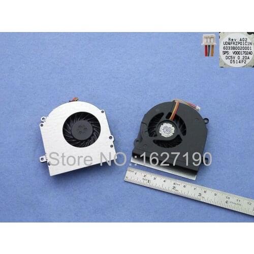 Laptop CPU Cooling FAN Replacement for TOSHIBA Satellite L582 (For Intel) UDQFRZP01C1N(DC5V 020A) CPU Cooler/Radiator