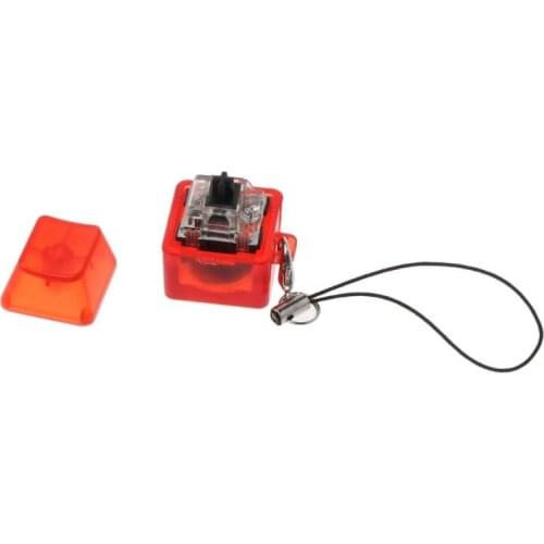 Mechanical Switch Keychain Light Up Backlit For Keyboard Switches Tester Kit With LED Light Toys Stress Relief Gifts