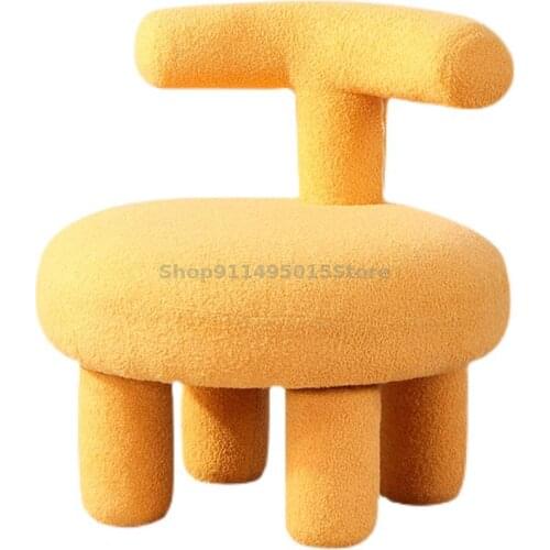 European-style Cute Childrens Small Sofa Baby Backrest Stool Cartoon Net Red Bedroom Shoe Changing Living Room Reading Chair