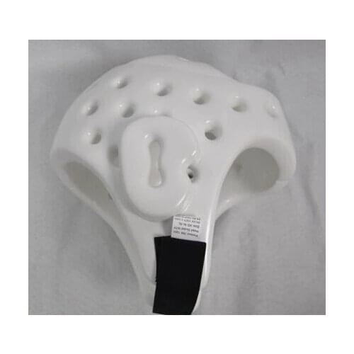 Taekwondo Helmet Head Protection New White Taekwondo Helmet once Forming Head Protection Boxing protector S/M/L