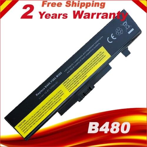New Laptop battery for Lenovo B480 B485, B490, B495, B580 ,B585, B590, B595, M580, M595, E49 , K49 free fast shipping