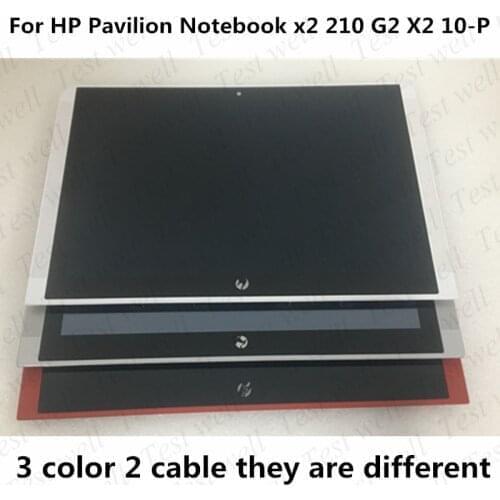 Original 10.1'' For HP Pavilion Notebook x2 210 G2 X2 10-P TPN-Q180 LCD With Touch Digitizer Assembly B101EAN01.8 TV101WXM-NP1