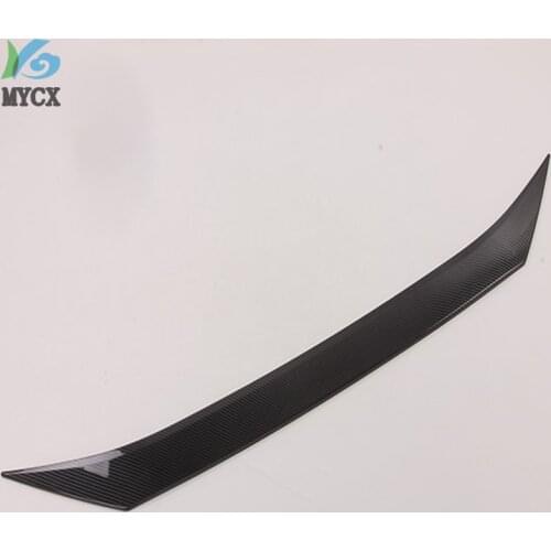 For Toyota RAV4 RAV 4 Limited LE XLE Hybrid 2019 2020 Carbon Fiber Front Grille Hood Engine cover Trim