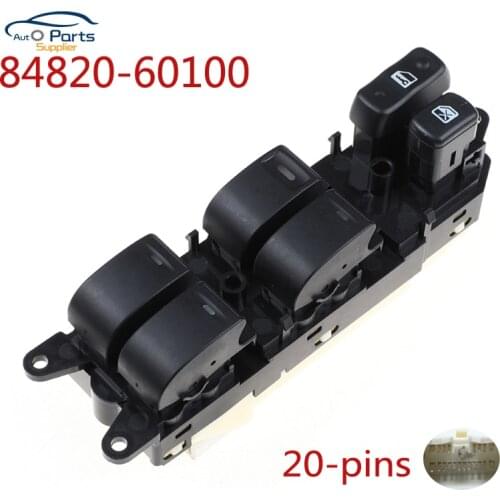 84820-60100 Front Left Electric Power Master Window Switch For Lexus LX470 Toyota Land Cruiser 1998-2007 8482060100 New