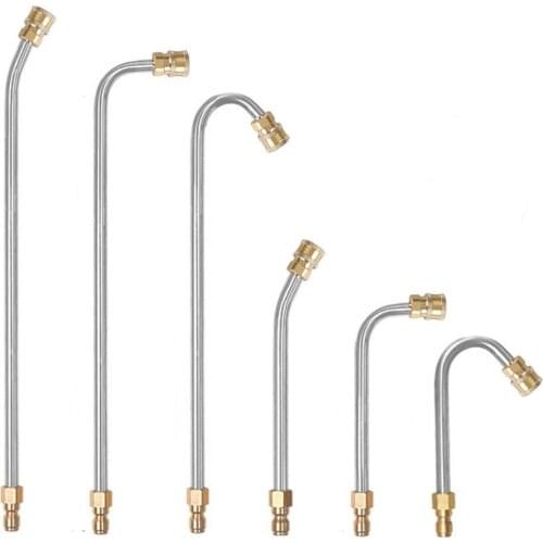 Washer Gutter Rod Cleaner Attachment For Lance Wand 1/4 Inch Quick Connect High Pressure Washer Extension Gutter