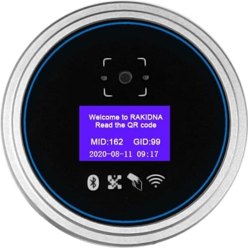 Wifi Bluetooth TCP IP Barcode Scanner and IC Card Reader for Access Control Door Lock Wiegand 26/34