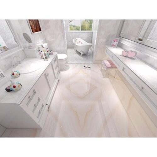 Italy 3D Flooring Pink stone pattern Mural Wallpaper 3D Flooring Wallpaper 3D Stereoscopic Wood Wall papers Home Decor