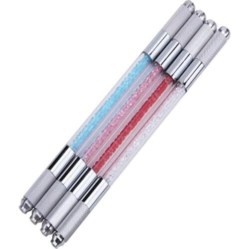 Wholesale New Tattooing Pen Microblading Pen Tattoo Machine Tebori Permanent Makeup Eyebrow Tattoo Manual Pen Needle Blade Slot