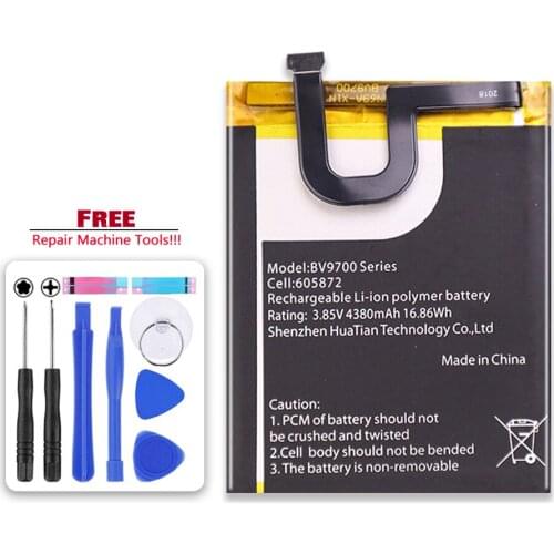 Bv9700 4380mAh Mobile Phone Battery For Blackview Bv9700 PRO Bv9700PRO Series 605872