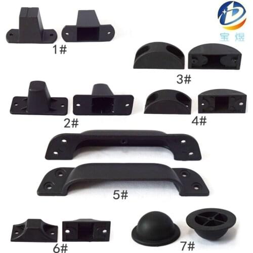 Trolley luggage accessories foot nails Travel luggage box station foot PC hard box universal foot nail repair parts front foot