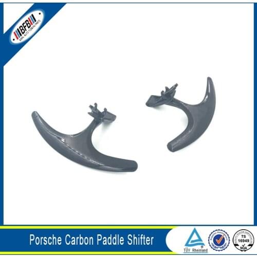 Car Steering wheel Shift Universal Chrome Paddle Shifters Fit for Porsche 718