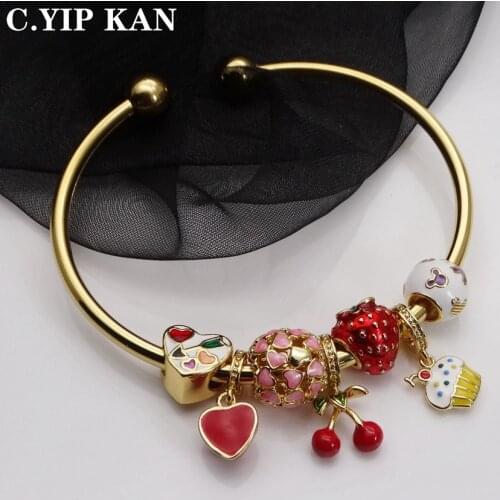 C.YIP KAN Rigid Bracelets