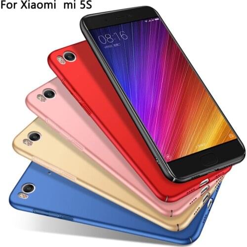 For Xiaomi Mi 5S Case Hard PC Back Cover Case Back Hard Case For Xiaomi Mi5 S Protective Full cover Frosted CaseS