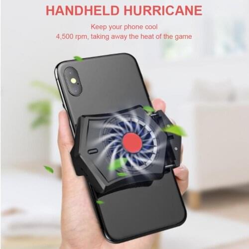 Water-cooled Mobile Phone Radiator Game Controller Cooling Fan Playing Game Gamepad Heat Sink Heat Dissipation For Apple Android