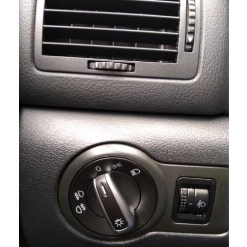 FaroeChi Chrome Headlight Switch For V-W Passat B5 B5.5 Golf Bora J-ETTA MK4 New Beetle SHARAN Polo Seat Alhambra 3B0 941 531