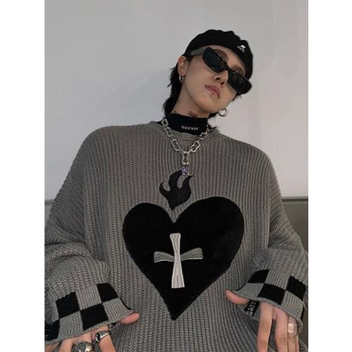 Flame roar Men's Knitted Pullovers