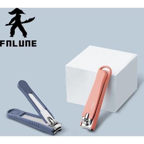 FnLune Nail Cutter Clippers Stainless Steel Wide Jaw Opening Manicure Fingernail Cutter Thick Hard Ingrown Toenail Scissors Tool