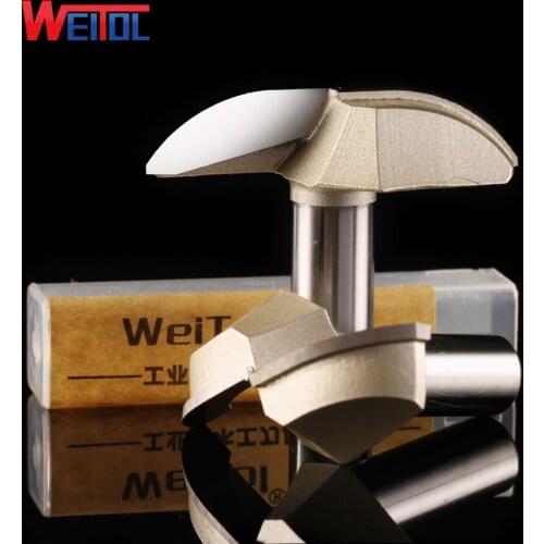 Weitol 1 pcs 12.7 mm tungsten carbide wood router bits cnc milling cutter woodworking milling machine tools wood cutting tools