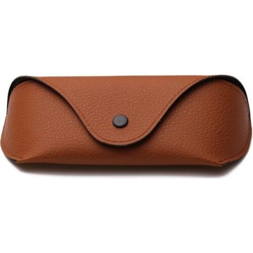 Sunglasses box compressive Oxford cloth glasses case litchi texture black brown packaging box wholesale
