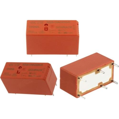 HOT NEW RZ03-1A4-D012-R RZ03-1A4-D024-R RZ03 1A4 D012 D024 R RZ031A4D012/24R 12V 24V relay 12VDC 24VDC 16A 6PIN 5PCS