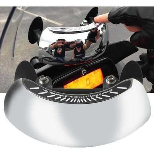 FOR BUELL 1125R 1125CR 2008 2009 M2Cyclone S1Lightning 1997-2002 Motorcycle Windshield Rearview Mirrors 180 Wide Angle Mirror