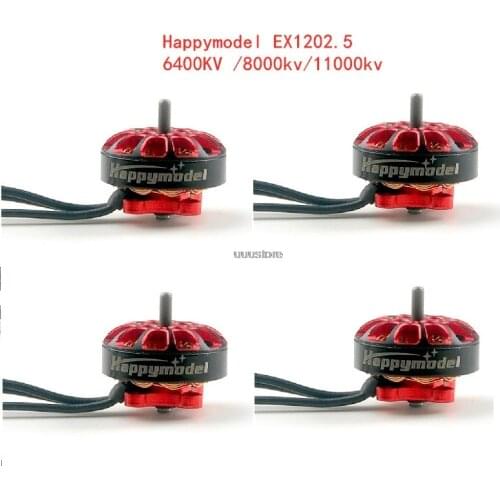 1/2/4 PCS Happymodel EX1202.5 1202.5 6400KV 11000kv 8000kv 2-3S Brushless Motor for RC FPV Racing Drone Crux3 Babytooth