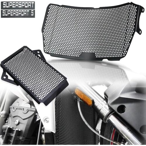 New For Ducati SuperSport 950 950S 950 S 2017-2021 2020 2019 Motorcycle Radiator Guard Grille Grill Oil Cooler Cover Protector