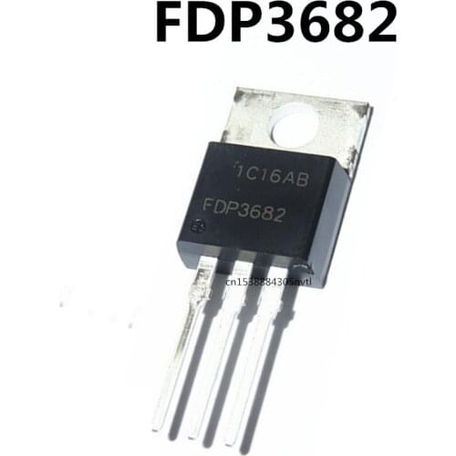 Original 10pcs/ FDP3682 TO-220 100V 32A