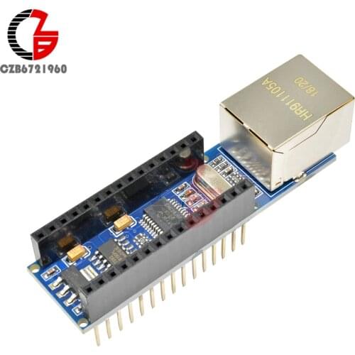 Nano V3 Ethernet Shield ENC28J60 Microchip HR911105A Ethernet Webserver Board Module for Arduino Nano 3.0
