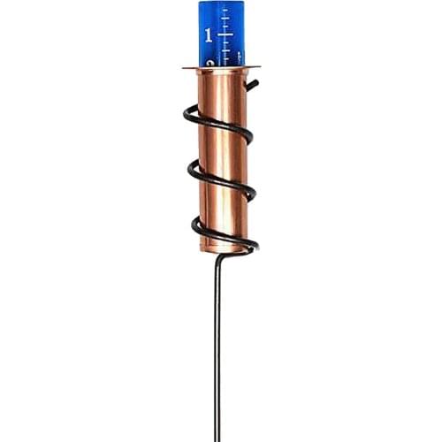 Floating Copper Rain Gauge Garden Water Meter