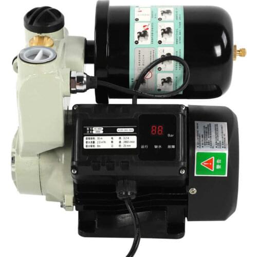Self-Priming Pump Digital Display Water Pipe Booster Pumping 400W AC 220-240V 50Hz AU Plug Water Heater Pump