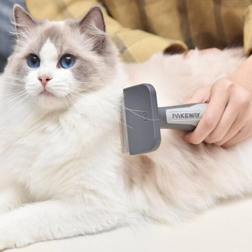 Pet Grooming Brush Hair Trimmer Dog Cat Hair Remover Pets Hair Brush Pets Grooming Tools Combs For Dogs Cats Pet Supplies