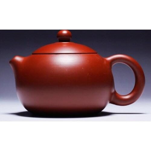 Yixing famous pure handmade Zhaozhuang Zhu mud Dahongpao special price Xi Shi Zisha teapot