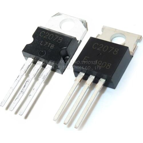 10PCS C2078 2SC2078 frequency transistor TO-220 TO-220AB