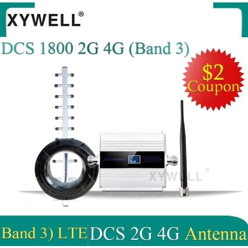 1800mhz 4G Cellular Amplifier GSM 1800Mhz DCS 1800Mhz CellPhone Booster 4G LTE 1800 Mobile Phone Booster 2G 4G Amplifier