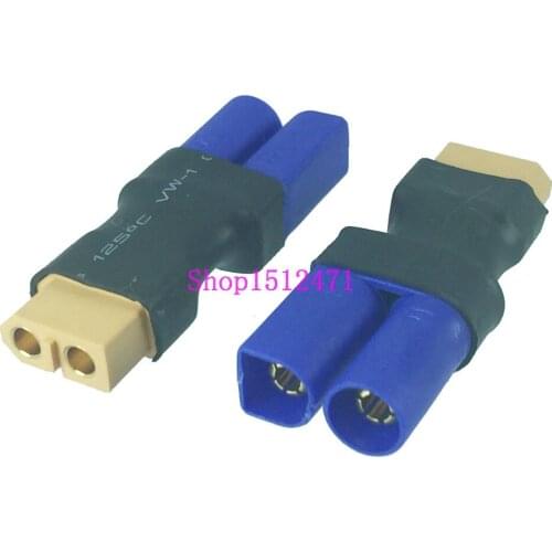 1PCE EC5 male to XT60 XT-60 female Losi Turnigy No wire adapter SCT Brushless