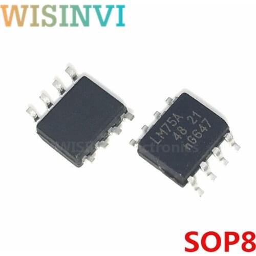 50 PCS LM75AD LM75A LM75 SOP8 SENSOR DIGITAL -55C-125C SOP8 SENSOR DIGITAL -55C-125C SOP8