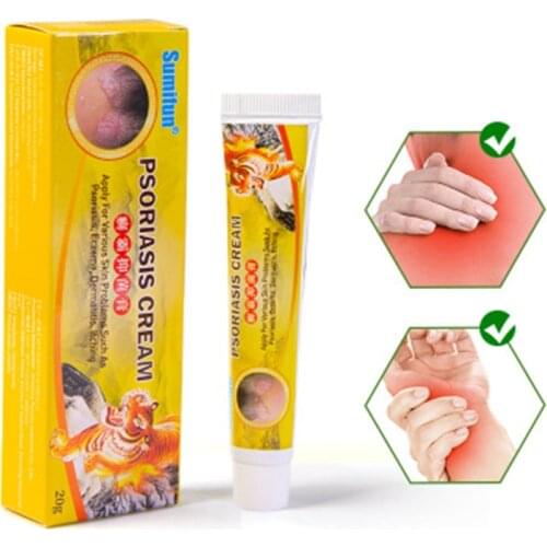 1Pcs Tiger Balm Eczema Cream Psoriasis Antibacterial Dermatitis Pruritus Eczematoid Herbal Anti-itching Medical Ointment