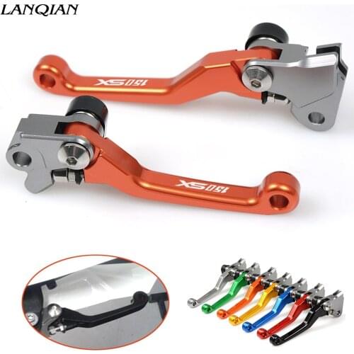 Dirt bike CNC Aluminum Accessories Pivot Brake Clutch Levers Motorcycle Lever For 150SX 150 SX 2003 2004 2005 2006 - 2011