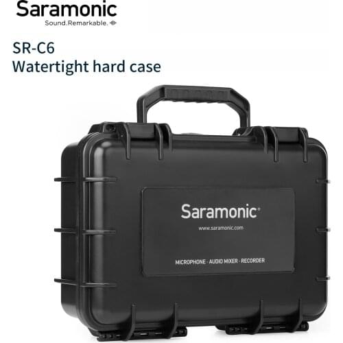 Saramonic SR-C8 C6 Watertight and dustroof carry-on case for Uwmic9s Soundbird V6 SmartMixer 4C SR-VRMIC SR-WM2100