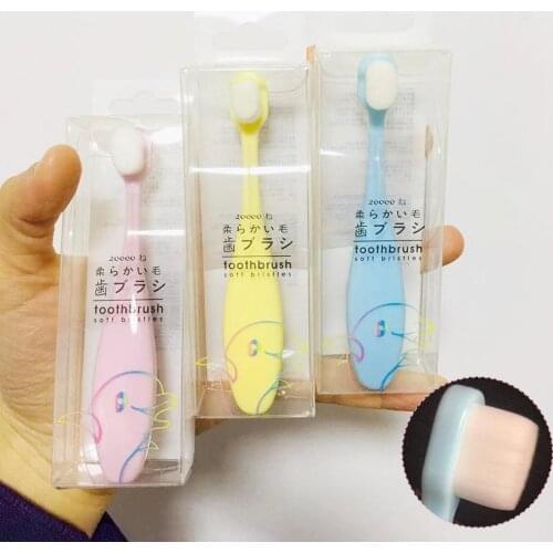 Cartoon Children Soft Bristles Teeth Cleaning Toothbrush Dental Care Supplies