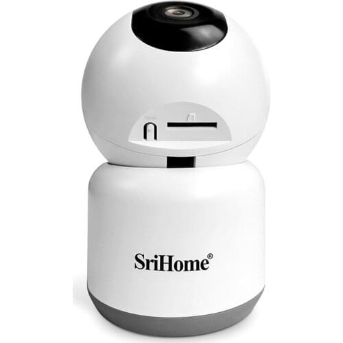 Srihome SH038 4MP 1440P QHD 2.4G/5G Wifi IP Camera 3X Zoom Wireless PTZ AI Humanoid Motion Detection Home Security CCTV Monitor