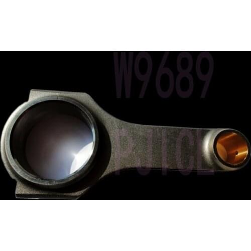 Forged connecting rod for vaz lada priora rally type r racing engine car W9689 4340 billet steel free shipping quality warranty