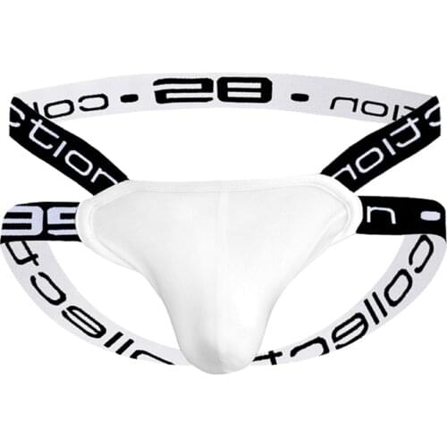 2020 Hot Sale New Gay Mens Sexy Underwear Thong Men Jockstrap Solid Mens Low-Waist Breathable G-strings