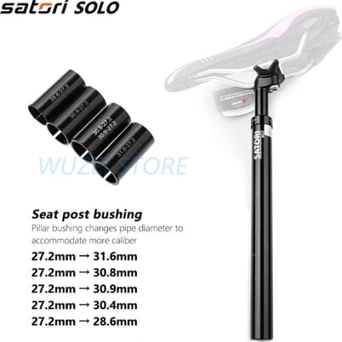 Saddle Support 27,2 /28,6 /30,4 /30,8 30,9mm *355mm Aluminium Shock Seat Tube Mtb Racing Wheel Saddle Seat Post 40mm Journey