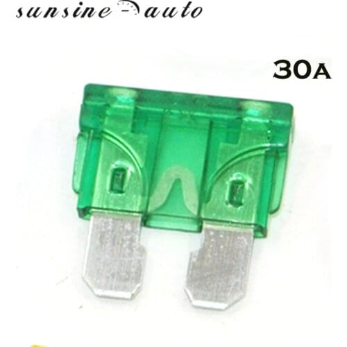 1000pcs Standard ATC ATO Blade Fuse 30A Green Car Boat Truck SUV Automotive Replacement Fuses