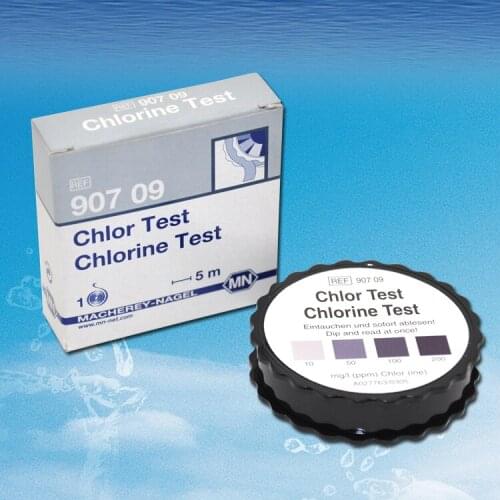 Test paper for residual chlorine test paper for food waste chlorine test paper of German imported MN chlorine test paper 90709 t