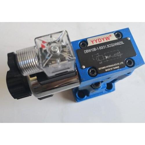 YYDYW Hydraulic electromagnetic relief valve DBW10B-1-50/31.5CG24N9Z5L DEYAWEI HYDRAUICS CO LTD MADE BY TAIWAN