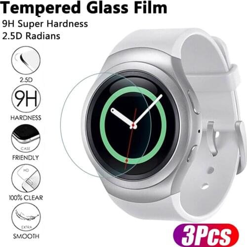 For Samsung Galaxy Watch Acitve 2 Tempered Glass Film For Samsung Watch Geat S2 Screen Protector For Galaxy Watch 3 Accessories